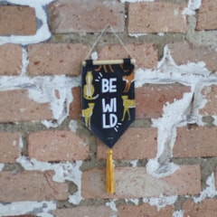 Flâmula Decorativa Pequena Onça Chita