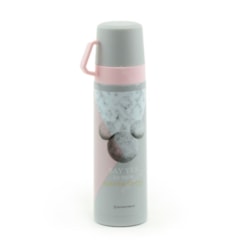 Garrafa Térmica com Xícara Mickey Mármore 500 ml
