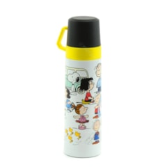 Garrafa Térmica com Xícara Snoopy e Sua Turma 500 ml