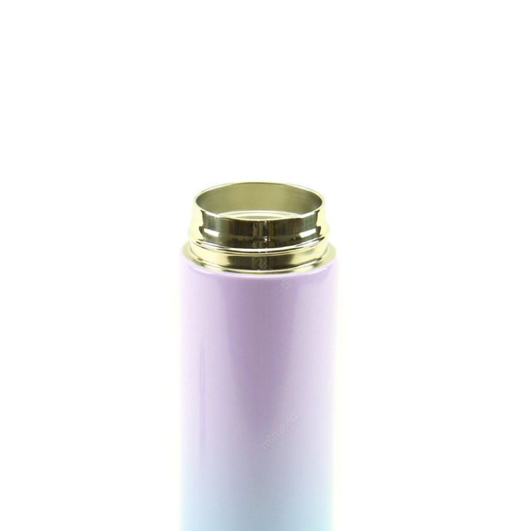 Garrafa Térmica de Inox com Infusor Tie Dye Lilás e Azul 500 ml