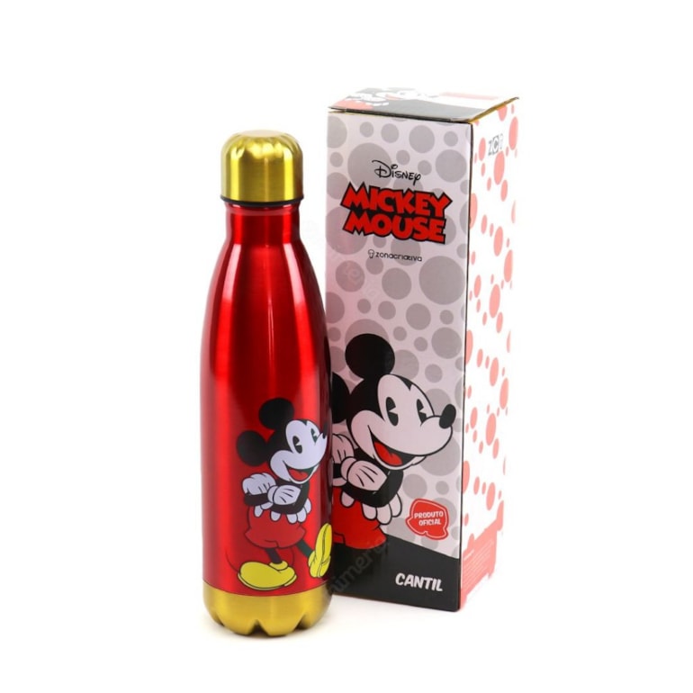 Garrafa Térmica de Inox Mickey 500 ml