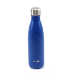 Garrafa Térmica de Inox Parede Dupla 500 ml Grey Azul