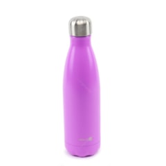 Garrafa Térmica de Inox Parede Dupla 500 ml Grey Lilás