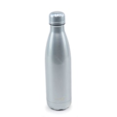 Garrafa Térmica de Inox Parede Dupla 500 ml Grey Prata