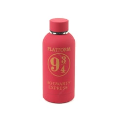 Garrafa Térmica Emborrachada Harry Potter Plataforma 9 3/4 400 ml
