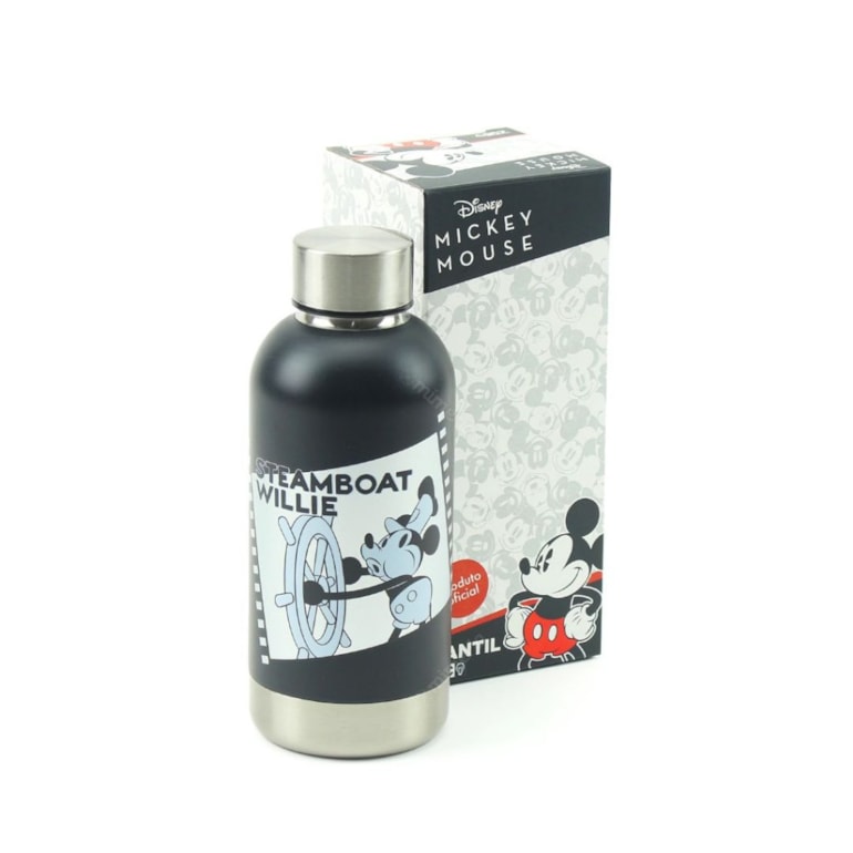 Garrafa Térmica Mickey Mouse Fosco 400 ml