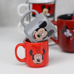 Kit 2 Canecas Mini Mickey e Minnie 100 ml