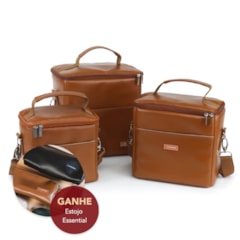 Kit 3 Bolsas Térmicas Moves Caramelo