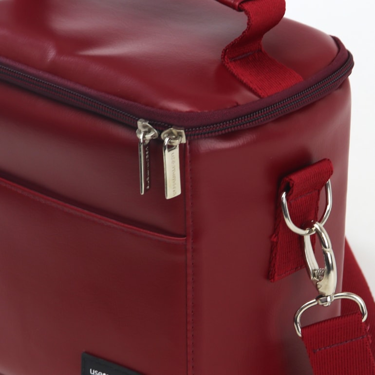 Kit 3 Bolsas Térmicas Moves Vermelho Cereja