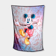 Kit Balde de Pipoca e Manta Disney Mickey Mouse