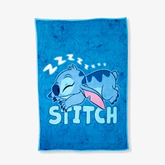 Kit Balde de Pipoca e Manta Stitch Sleeping