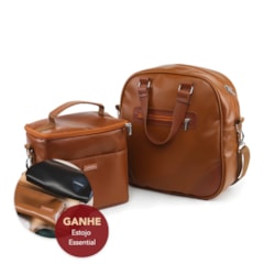 Kit Bolsa Madá Grande + Térmica Move Média Caramelo