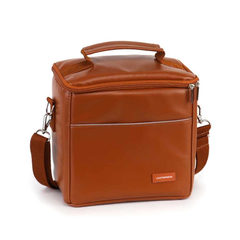 Kit Bolsa Madá Grande + Térmica Move Média Caramelo