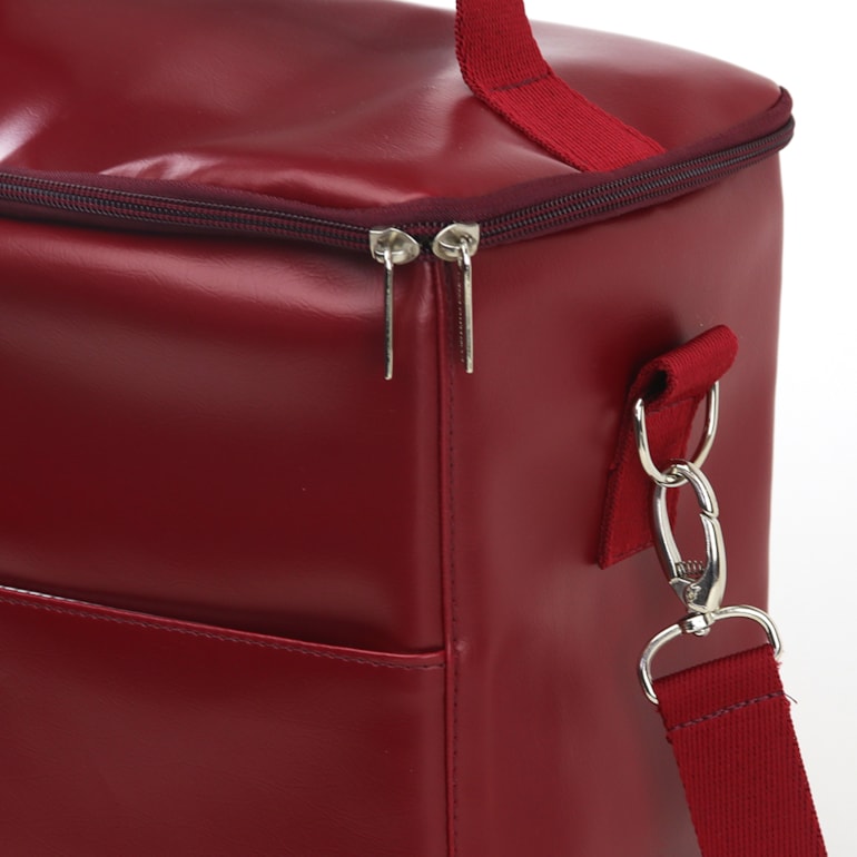 Kit Bolsa Sacola Pro + Térmica Move Grande Vermelho Cereja