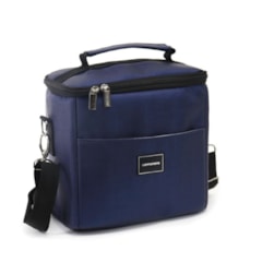 Kit Bolsa Térmica Move Azul Marinho 6 Peças Azul