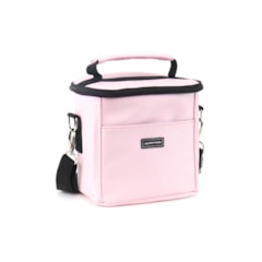 Kit Bolsa Térmica Move Mini Rosa Candy 5 Peças Rosa