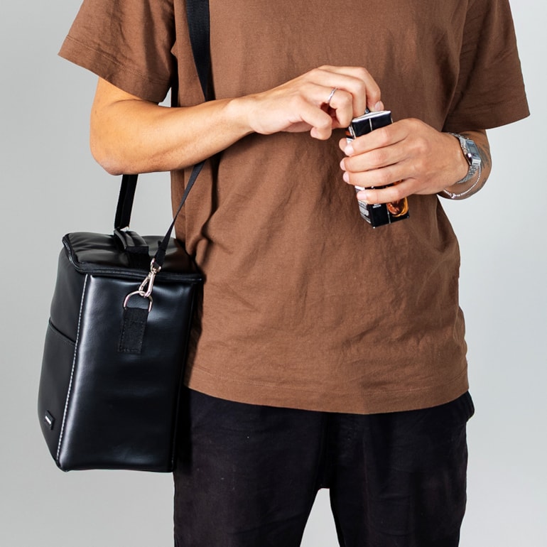 Kit Bolsa Tote + Térmica Move Média Preta