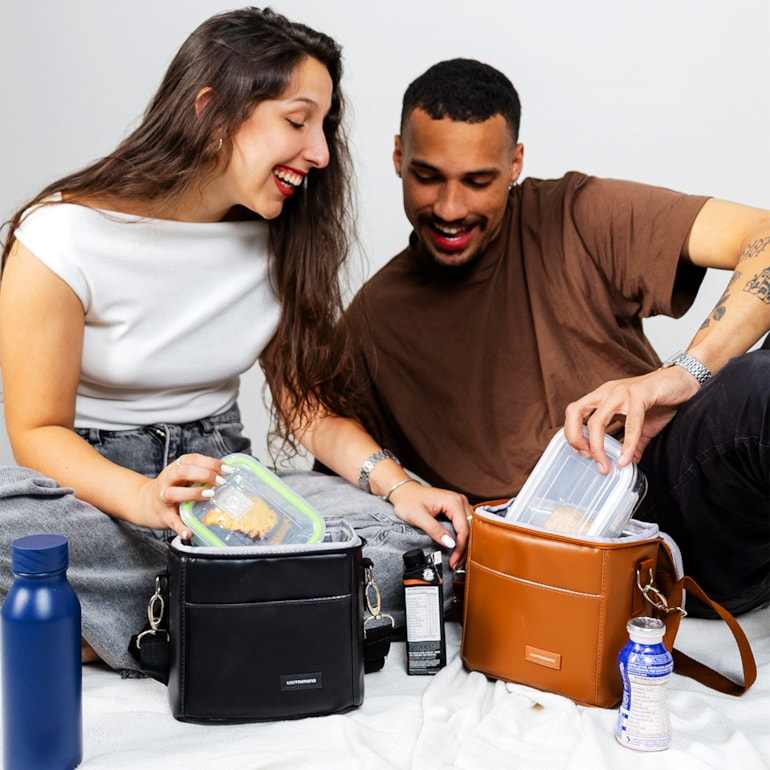 Kit Bolsa Tote + Térmica Move Mini Preta