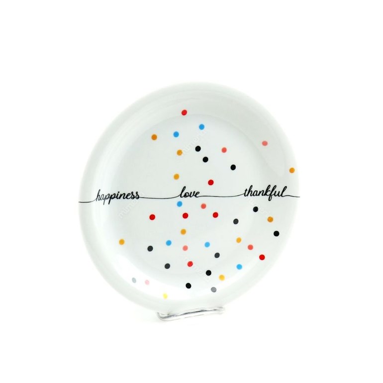 Kit Café da Manhã de Porcelana Mini Dots