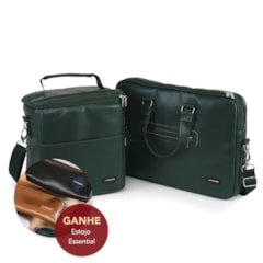 Kit Case para Notebook + Térmica Move Grande Verde Oliva