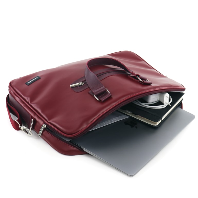 Kit Case para Notebook + Térmica Move Grande Vermelho Cereja