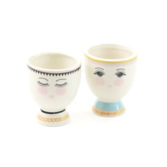 Kit de Cachepôs Bonecas de Porcelana Colorido Pequeno