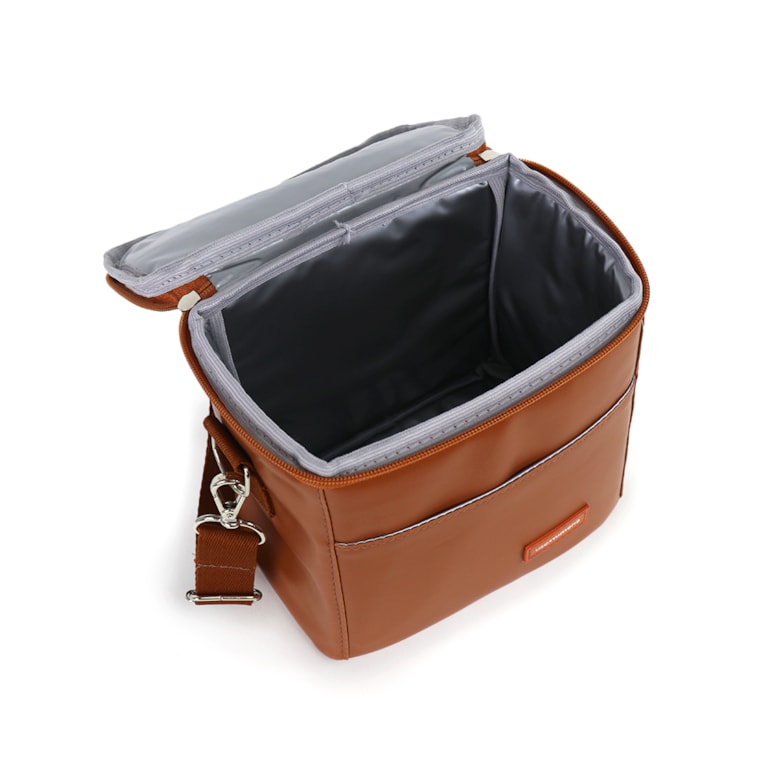 Kit Mochila Essential + Térmica Move Mini Caramelo