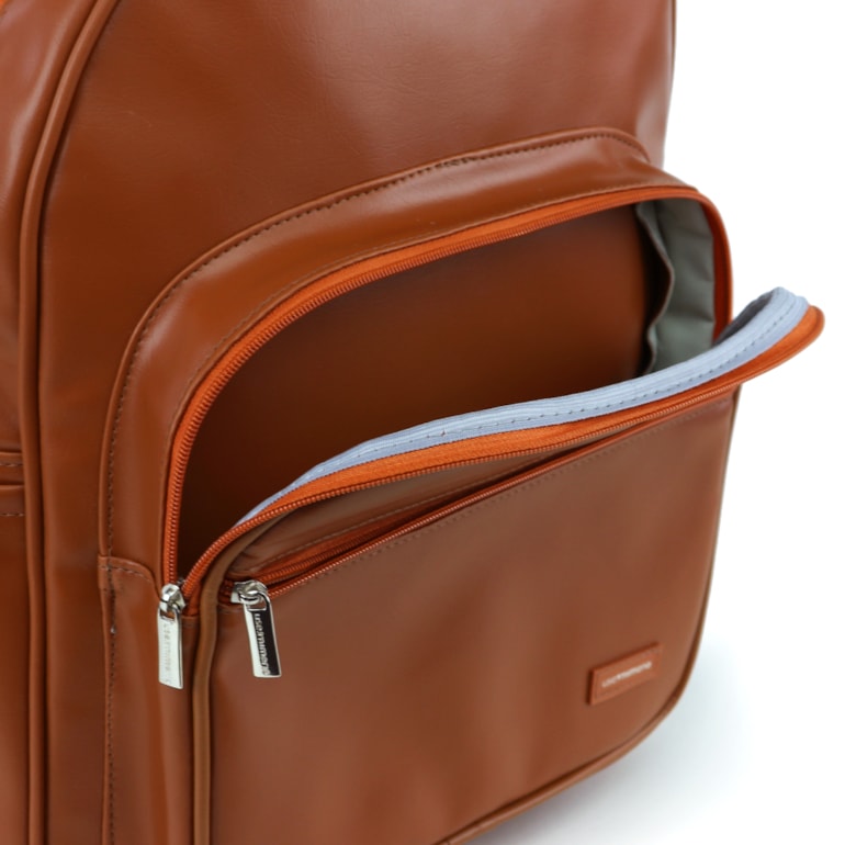 Kit Mochila Essential + Térmica Move Mini Caramelo
