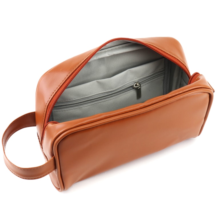 Kit Necessaire Essential Caramelo