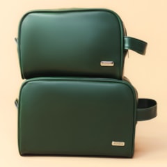 Kit Necessaire Essential Verde Oliva