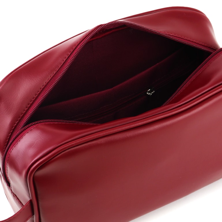 Kit Necessaire Essential Vermelho Cereja