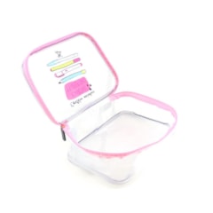 Maleta Necessaire Canetas Preferidas Transparente