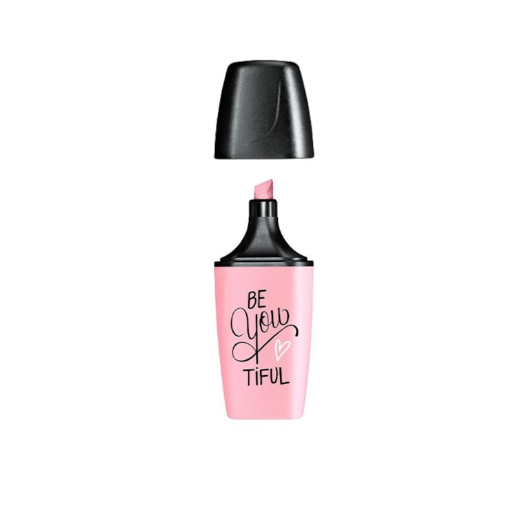 Marca Texto Stabilo Boss Mini Love Rosa Pastel