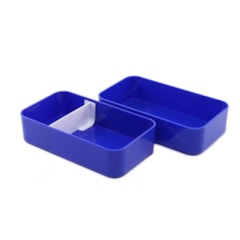 Marmita Lunch Box 2 Compartimentos Azul