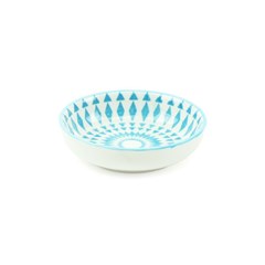 Mini Bowl de Cerâmica Oriental Azul Claro