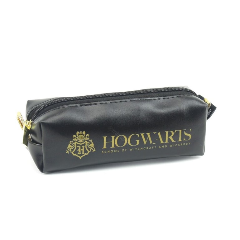 Mini Necessaire Harry Potter Preto Hogwarts