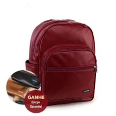 Mochila Essential Vermelho Cereja