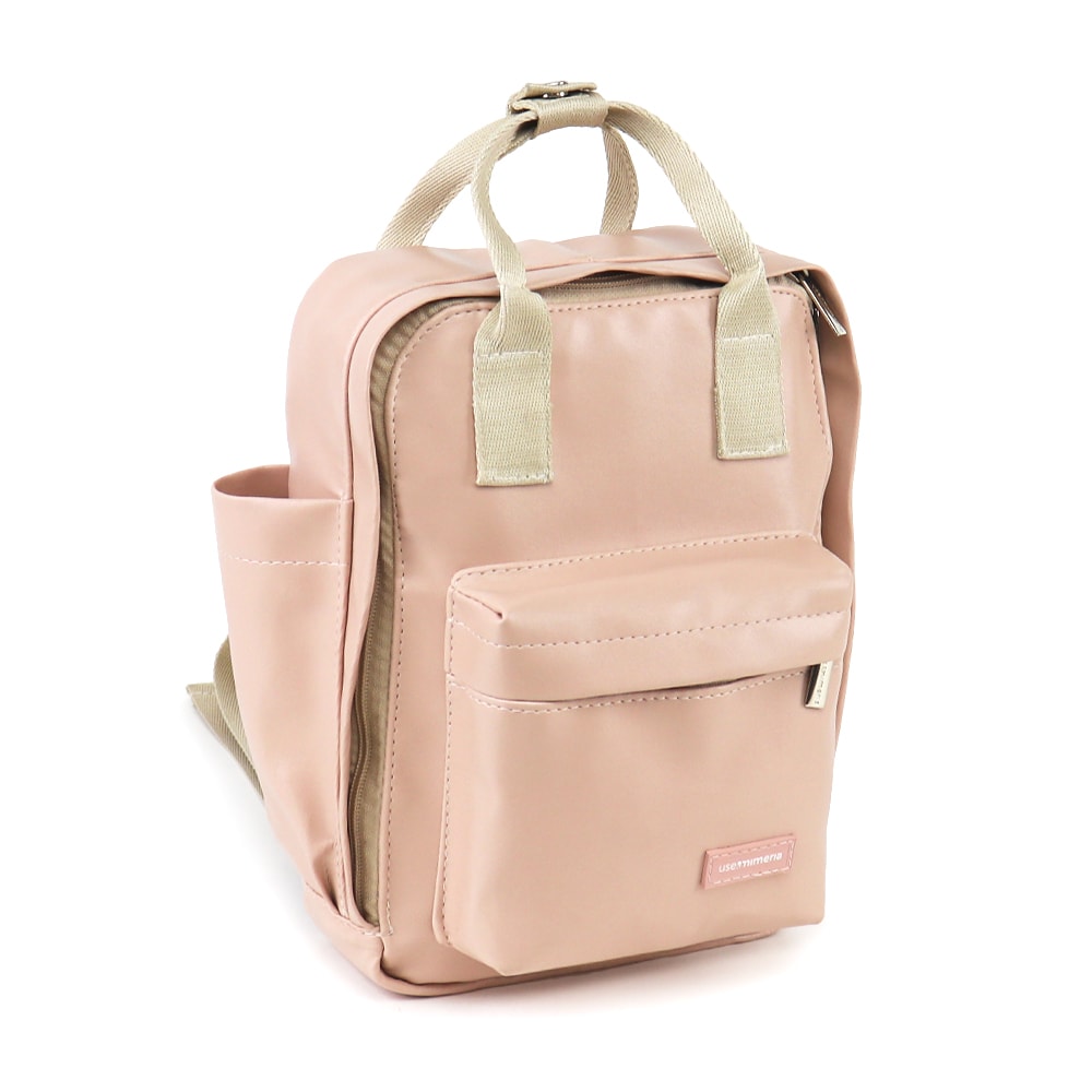 Mochila Quadrada Mini Nude