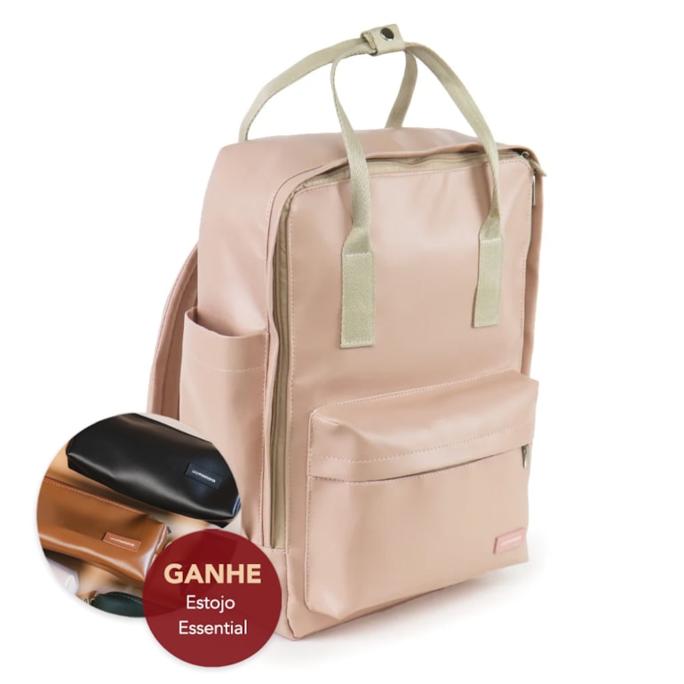 Mochila Quadrada Nude