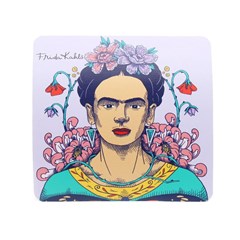 Mouse Pad Frida Kahlo e Flores de Maracujá