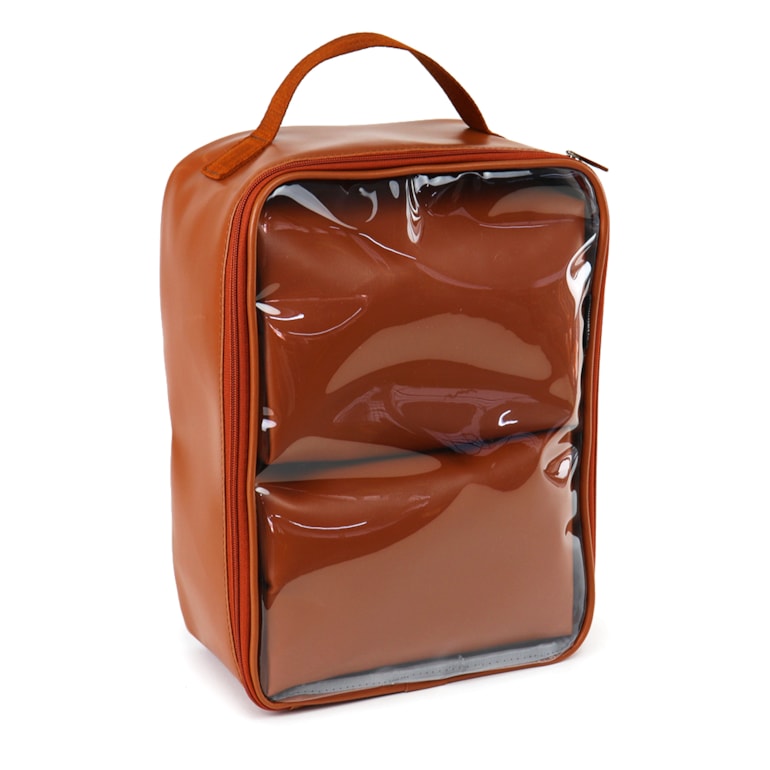 Necessaire Cristal Trio Caramelo