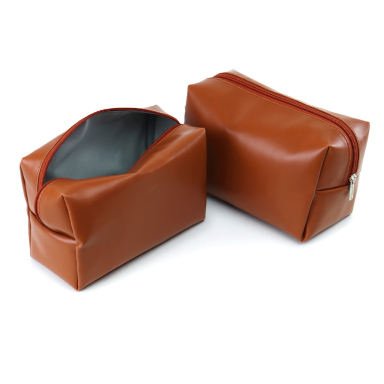 Necessaire Cristal Trio Caramelo