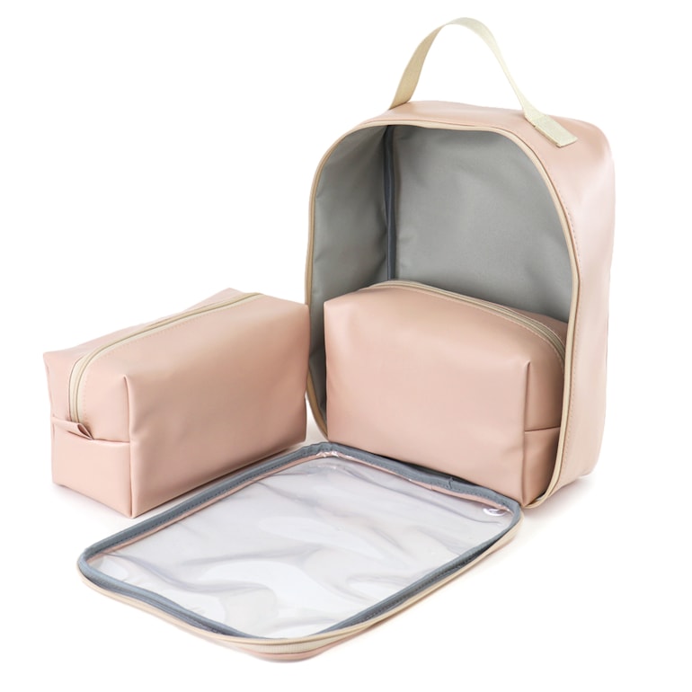 Necessaire Cristal Trio Nude