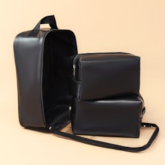 Necessaire Cristal Trio Preta