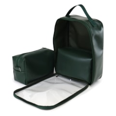Necessaire Cristal Trio Verde Oliva