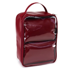 Necessaire Cristal Trio Vermelho Cereja