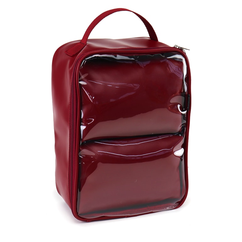Necessaire Cristal Trio Vermelho Cereja