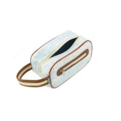 Necessaire de Viagem com Alça Confete Azul