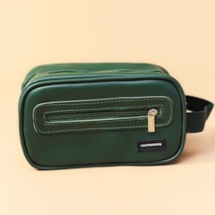 Necessaire de Viagem com Alça Verde Oliva