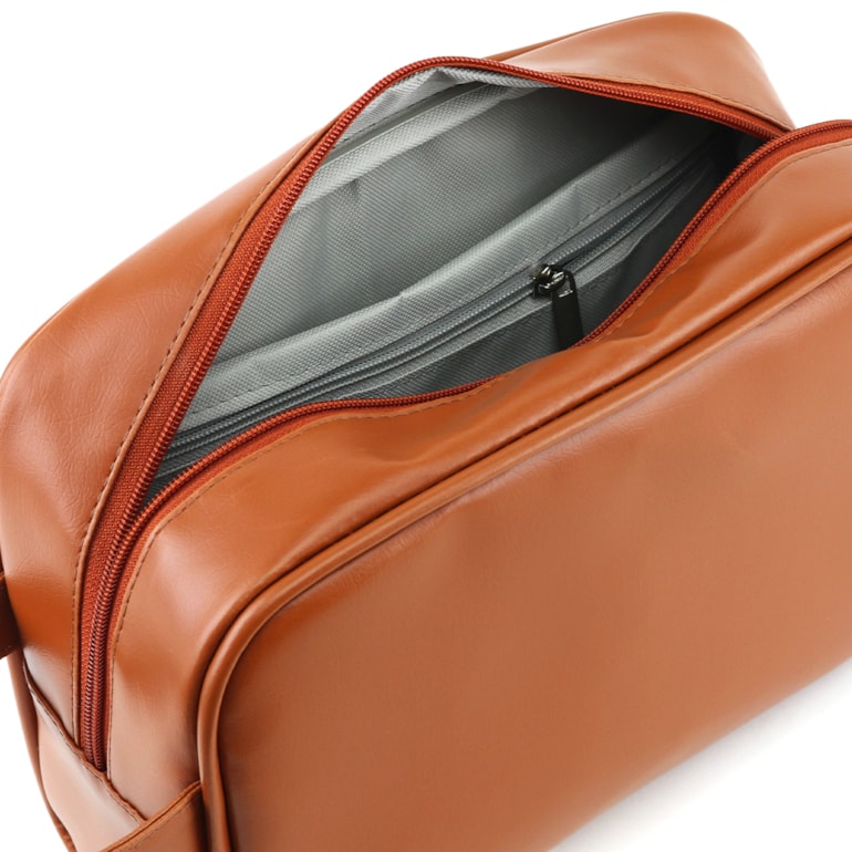 Necessaire Essential Grande Caramelo